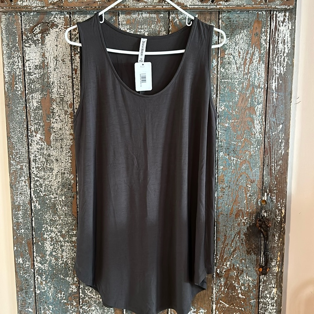 Zenana Premium 1x grey tank